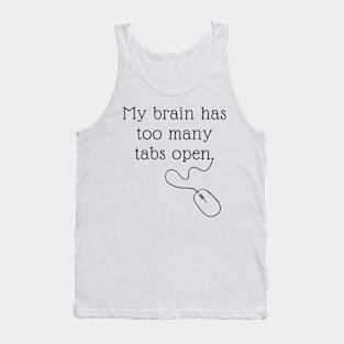 Writer's block Tank Top